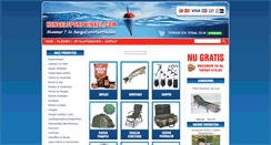 Desktop Screenshot of hengelsportwinkel.com