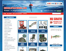 Tablet Screenshot of hengelsportwinkel.com